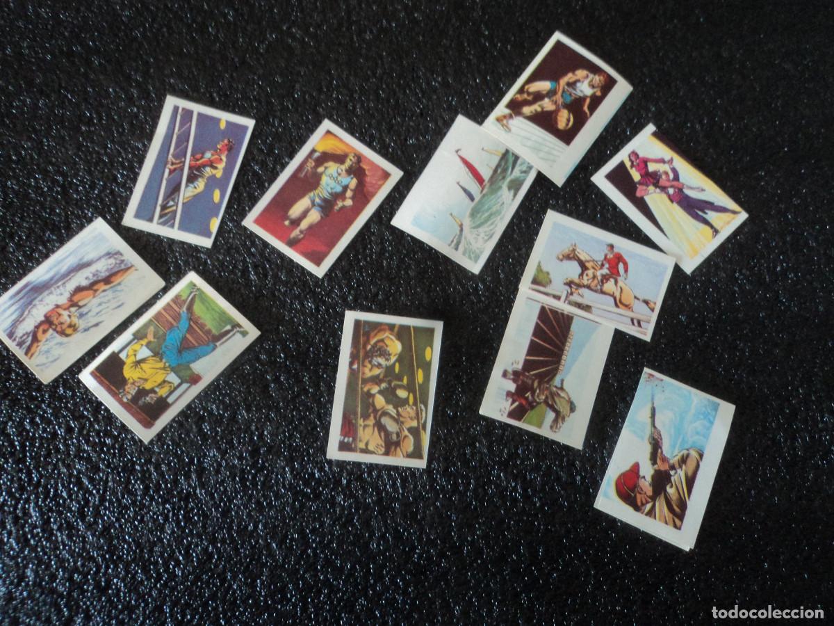 Coleccionismo deportivo: 12 CROMOS, OLIMPIADA TOKIO 1964, n&ordm;4,21,28,38,42,49,55,57,58,60,63 y 65