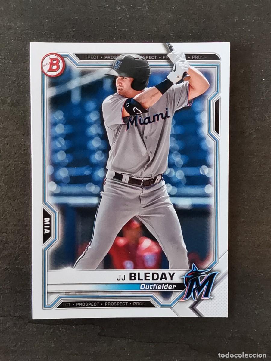 Collezionismo sportivo: Topps Bowman Prospect 2021 #BP-93 JJ Bleday Miami Marlins MLB Card