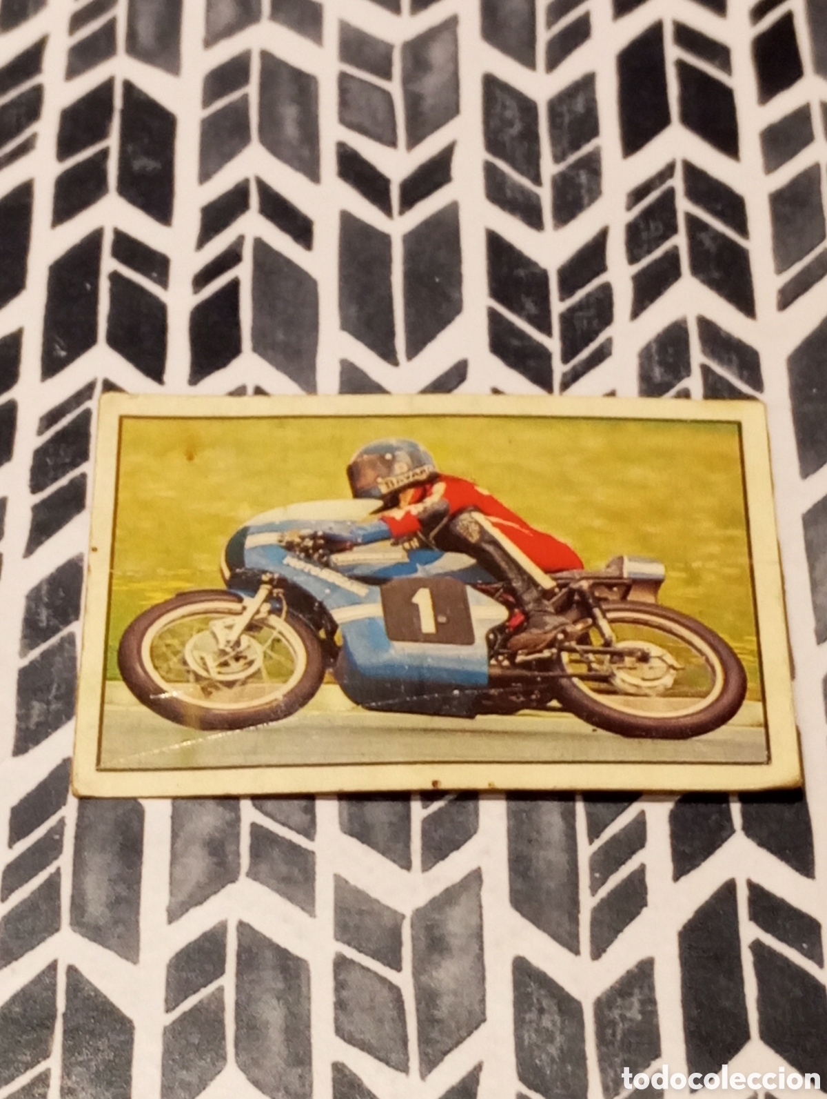 Collezionismo sportivo: Motobecane N&ordm; 225 MOTO 80 EDICIONES ESTE CROMO DESPEGADO