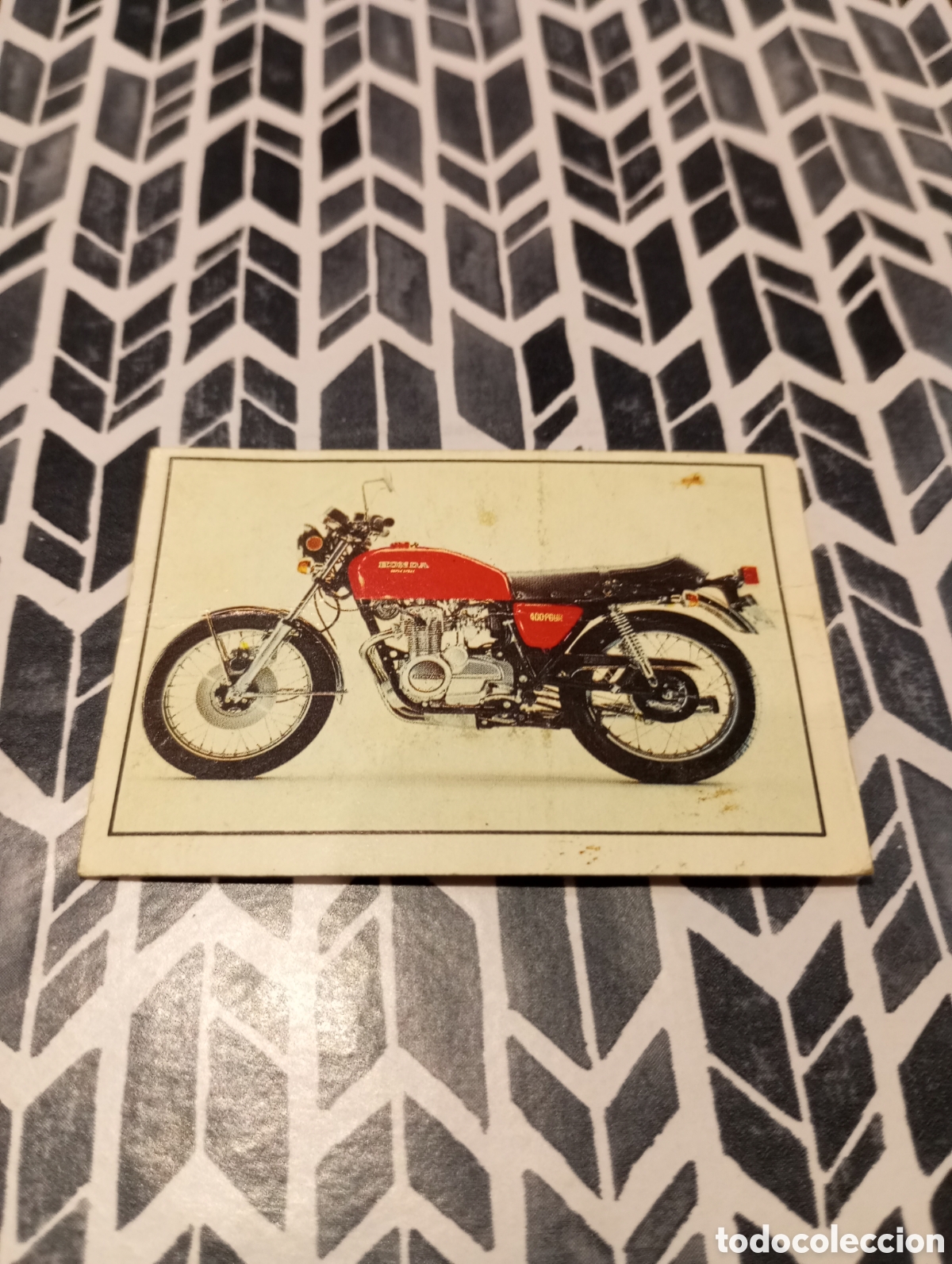 Coleccionismo deportivo: Honda CB 400 N&ordm; 91 MOTO 80 EDICIONES ESTE CROMO DESPEGADO