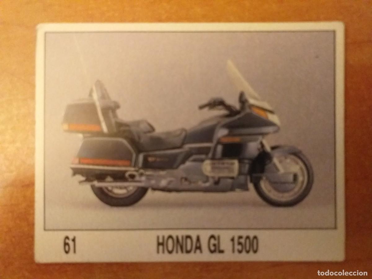 Coleccionismo deportivo: CROMO MOTOCICLISMO -honda gl 1500- N&ordm; 61