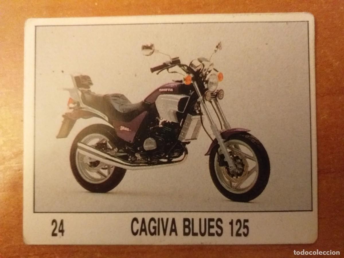 Coleccionismo deportivo: CROMO MOTOCICLISMO -CAGIVA BLUES 125 - N&ordm; 24