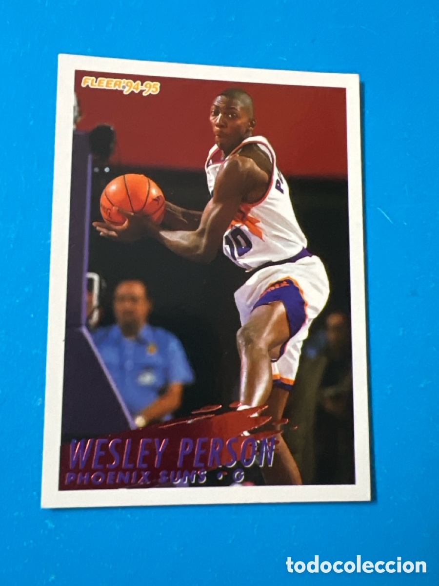 Sammelleidenschaft Sport: C1649. FLEER 1994 1995 N&ordm; 186 WESLEY PERSON , FLEER 94 95