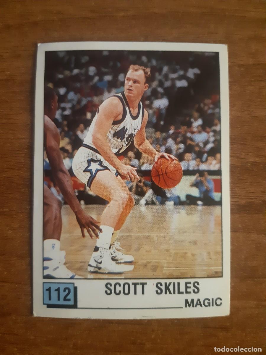 Coleccionismo deportivo: N&deg;112 SCOTT SKILES (MAGIC) PANINI BASKET NBA 90. NUNCA PEGADO