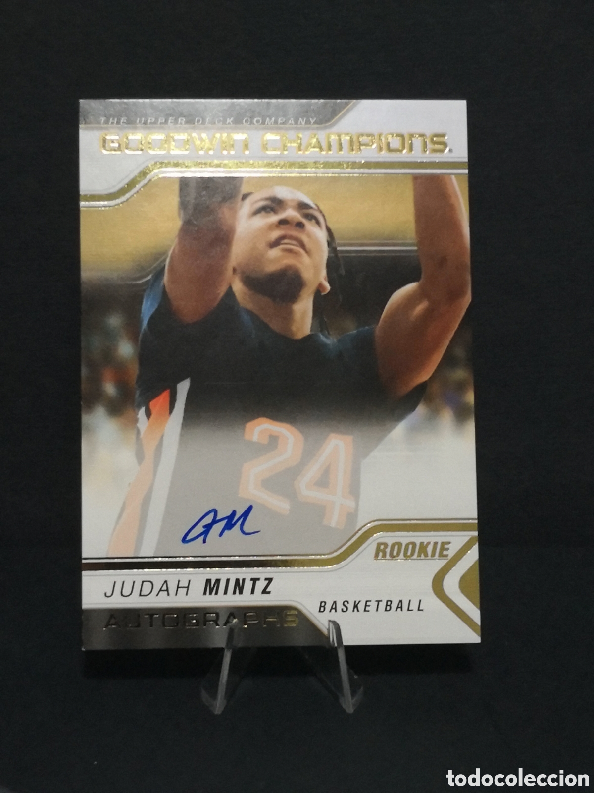 Coleccionismo deportivo: auto JUDAH MINTZ AUT&Oacute;GRAFO CROMO NBA CON FIRMA 2023 UPPER DECK GOODWIN CARDS BASKETBALL BALONCESTO