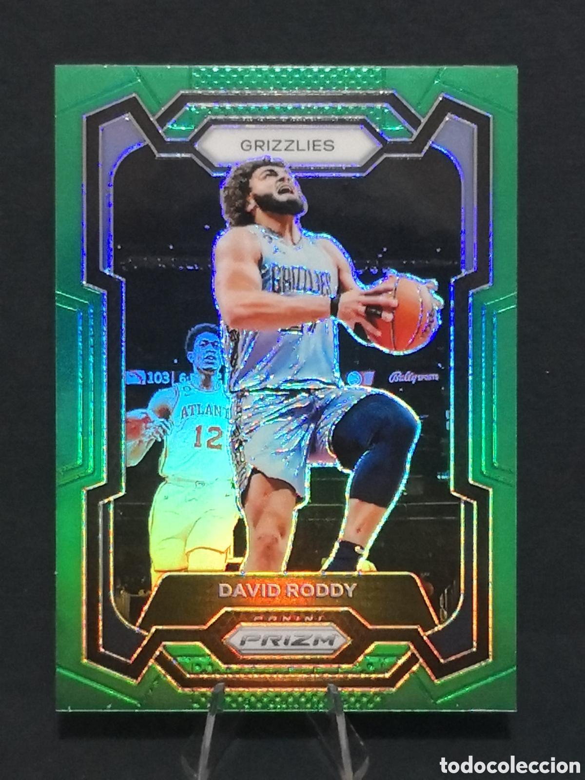 Coleccionismo deportivo: 267 prizm green paralela DAVID RODDY 2023 2024 23 24 NBA BASKETBALL PANINI CROMOS BALONCESTO EEUU US