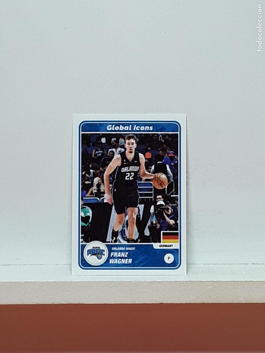 Coleccionismo deportivo: NBA USA 2023 2024 23 24 CROMO PANINI BALONCESTO N 64 ORLANDO MAGIC GLOBAL ICONS FRANZ WAGNER