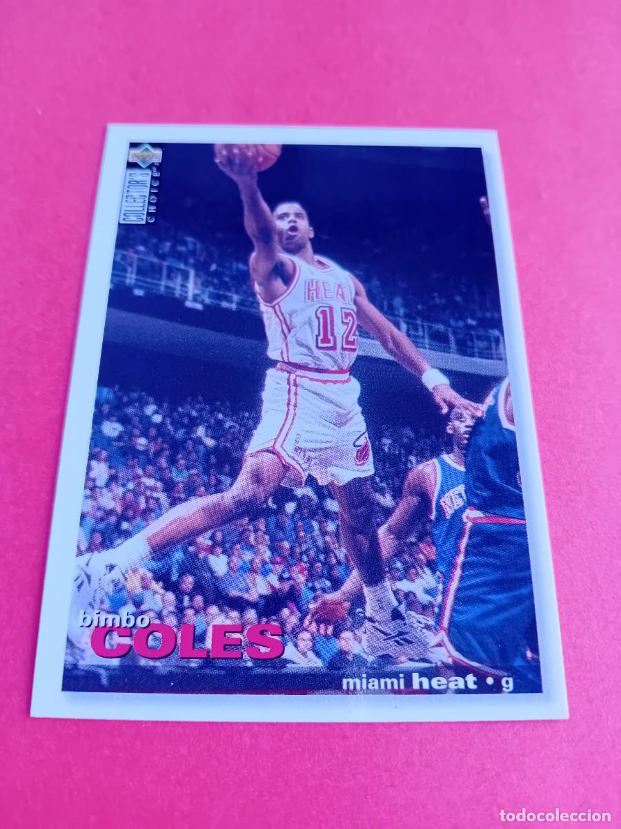Collezionismo sportivo: Card 80 Bimbo Coles Upper Deck 1995-96 edici&oacute;n biling&uuml;e castellano-ingl&eacute;s