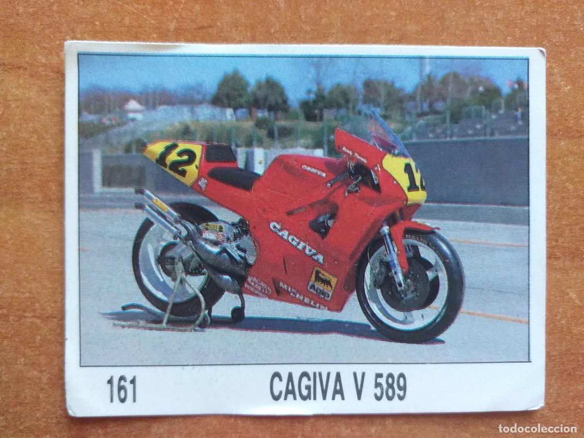 Coleccionismo deportivo: MOTOCICLISMO - CROMO N&ordm; 161 - CAGIVA VH 589