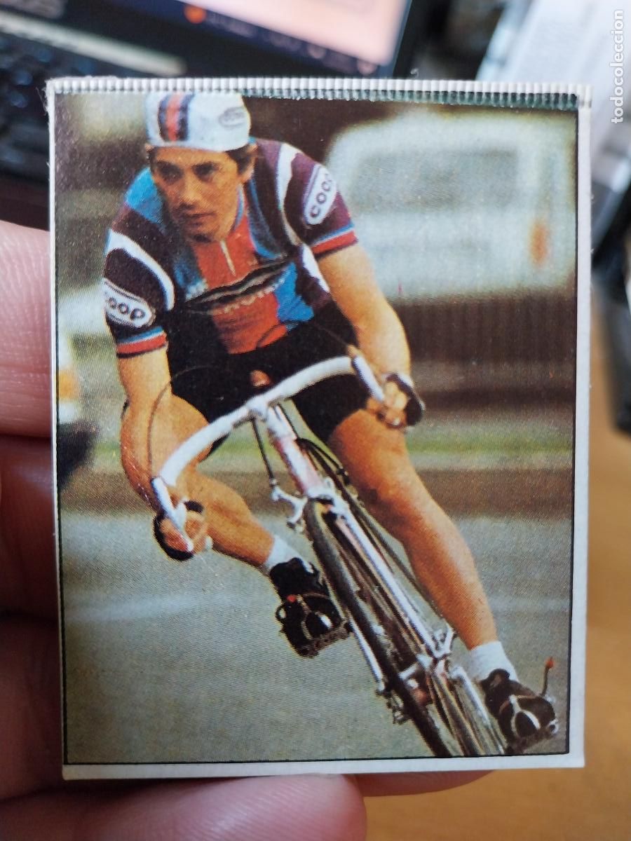 Coleccionismo deportivo: RAYMOND MARTIN 88 CHOCOLATE EQUIPO PONTET CICLISMO 1984 VUELTA CICLISTA CROMO RECUPERADO HUESITOS