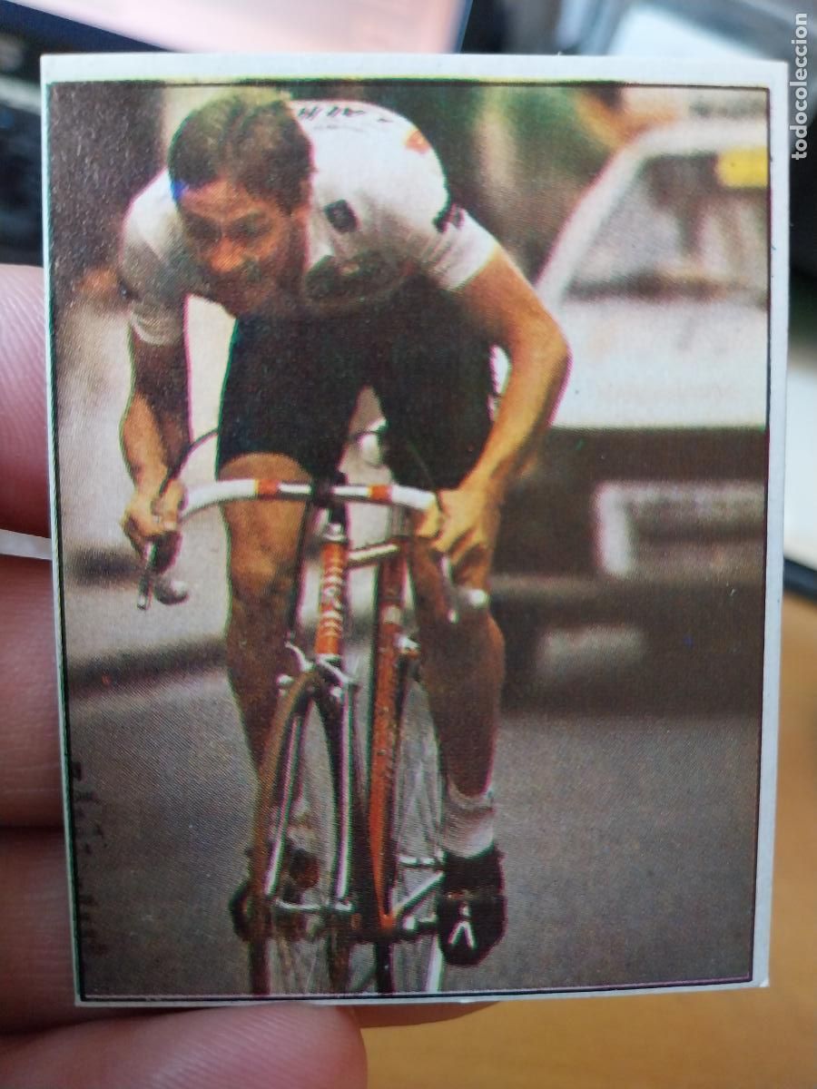 Coleccionismo deportivo: VANDERAERDEN 112 CHOCOLATE CICLISMO 1984 VUELTA CICLISTA CROMO RECUPERADO HUESITOS