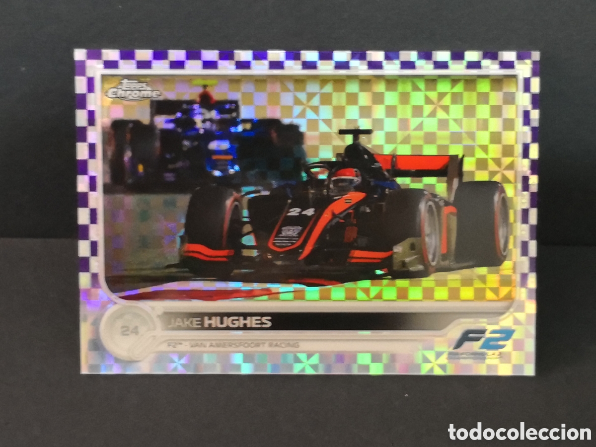 Sammelleidenschaft Sport: 146 numerada 177/199 JAKE HUGHES TOPPS CHROME F1 FORMULA 1 F 1 F2 F 2 CROMOS CARDS EDICI&Oacute;N LIMITADA