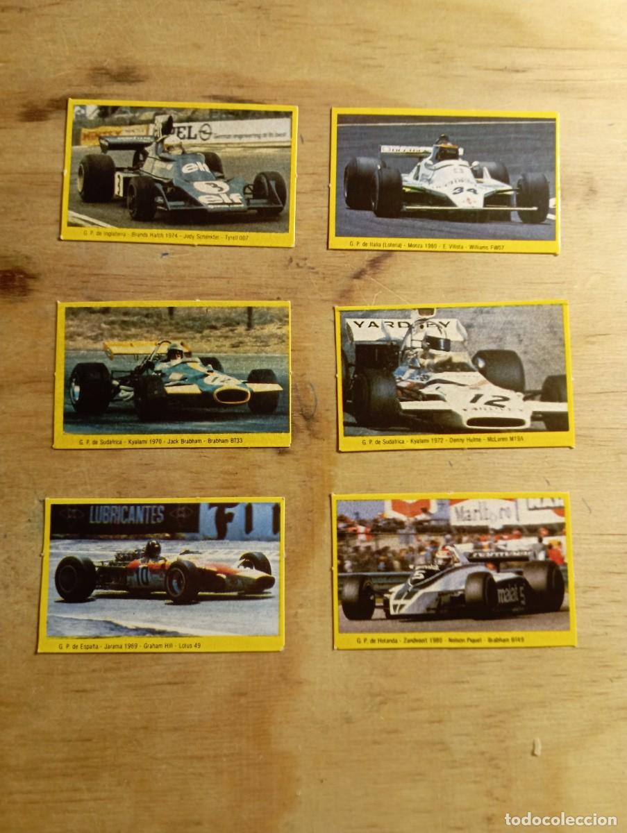 Coleccionismo deportivo: Cromos formula 1 danone