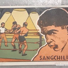 Coleccionismo deportivo: CROMO GRANDE BOXEO CULTURA SANGCHILLI 1941