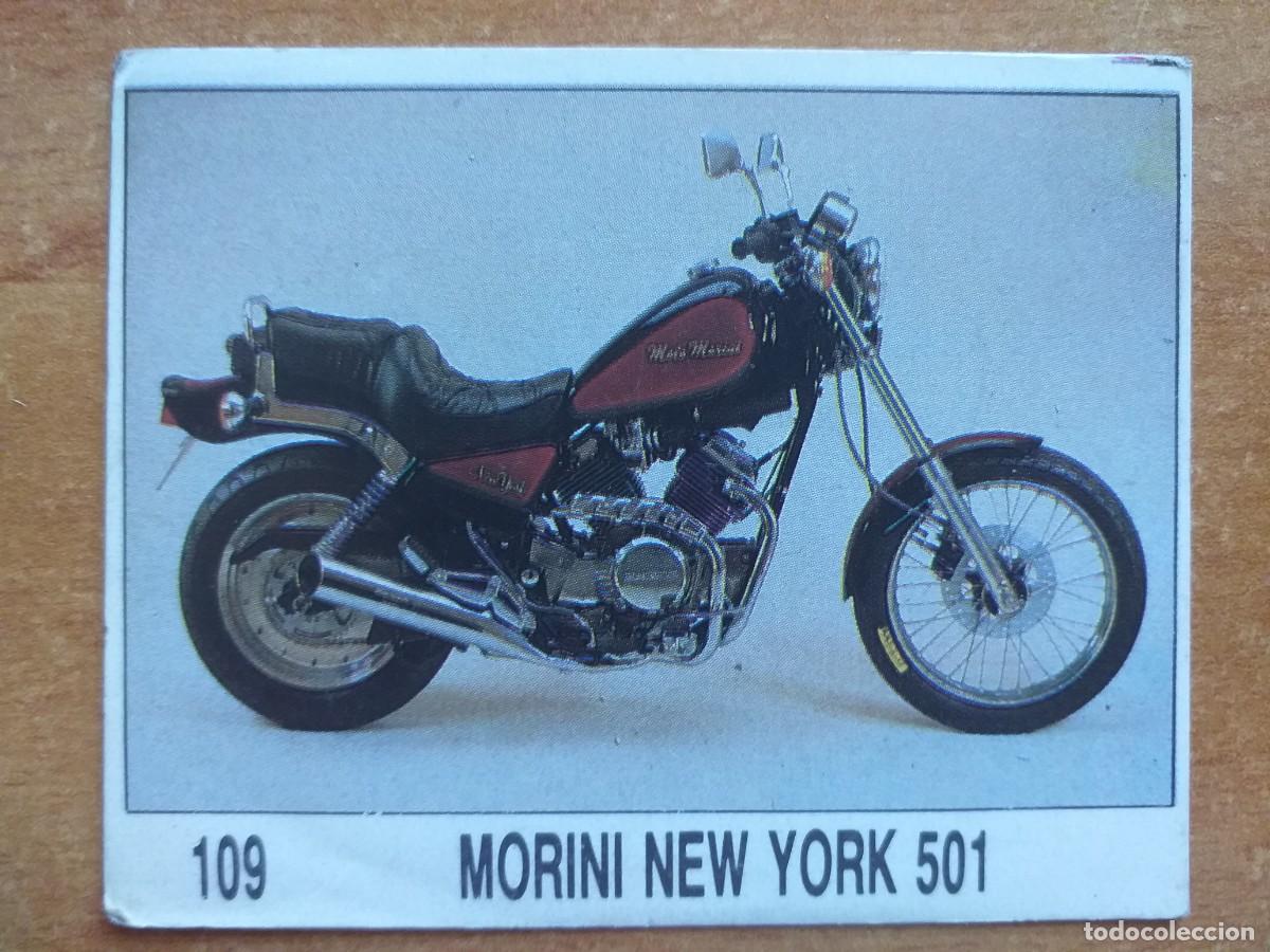Coleccionismo deportivo: CROMO MOTOCICLISMO -MORINI NEW YORK - N&ordm; 109