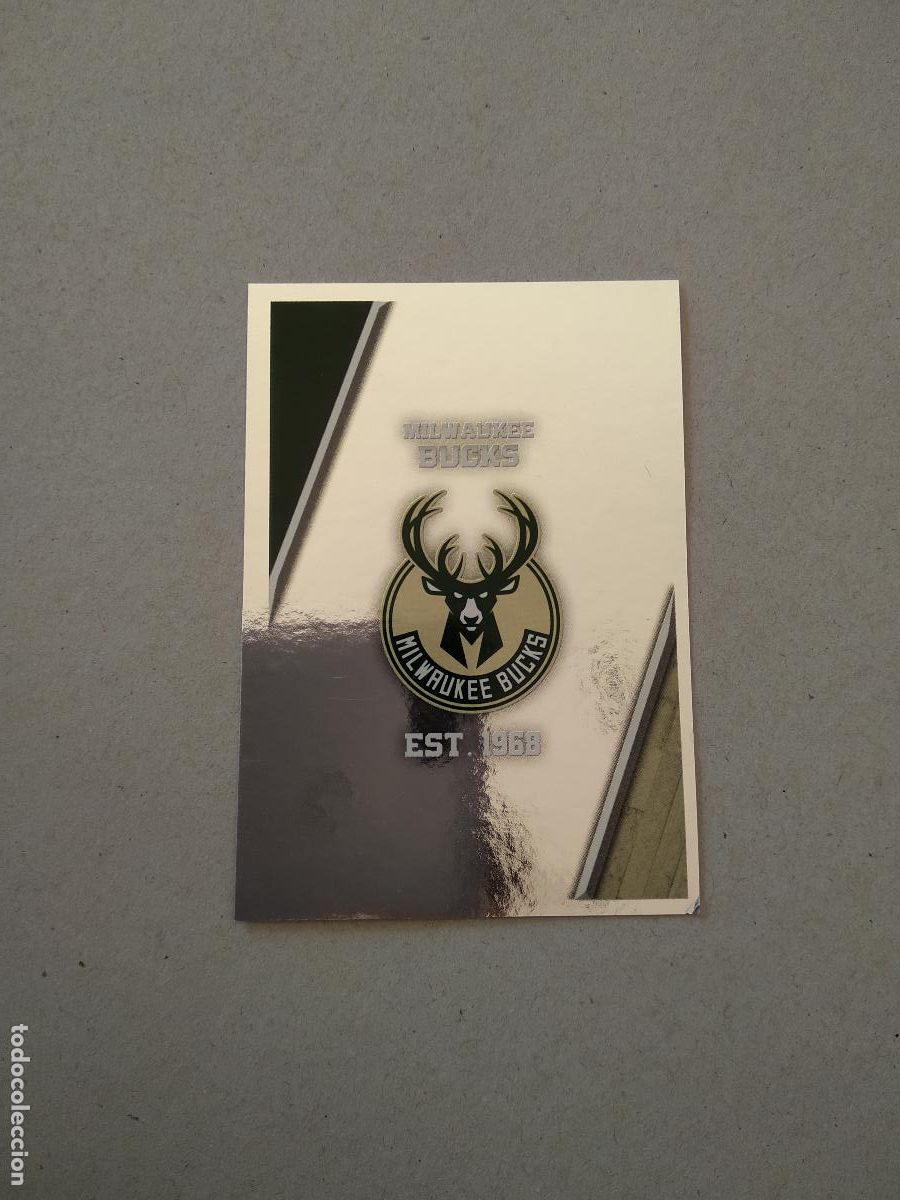 Coleccionismo deportivo: 143 ESCUDO LOGO MILWAUKEE BUCKS CROMO PANINI NBA 2018-2019 BASKET BALONCESTO 18-19