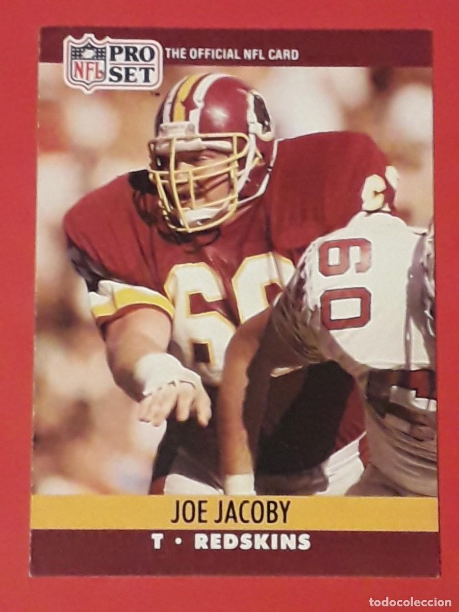 Sammelleidenschaft Sport: 1990 PRO SET NFL #664 - JOE JACOBY T REDSKINS - FUTBOL AMERICANO CARTA CROMO FOOTBALL