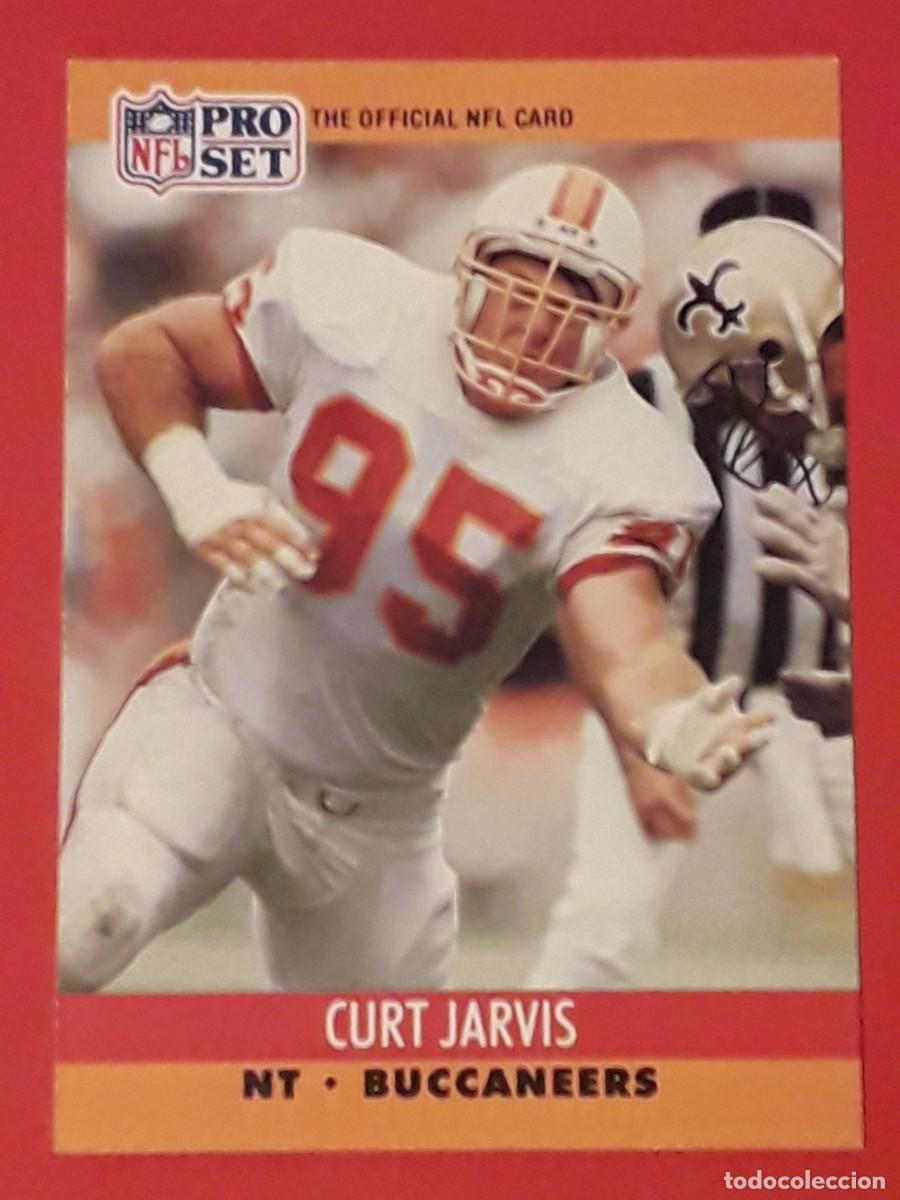 Sports collectibles: 1990 PRO SET NFL #657 - CURT JARVIS NT BUCCANEERS - FUTBOL AMERICANO CARTA CROMO FOOTBALL