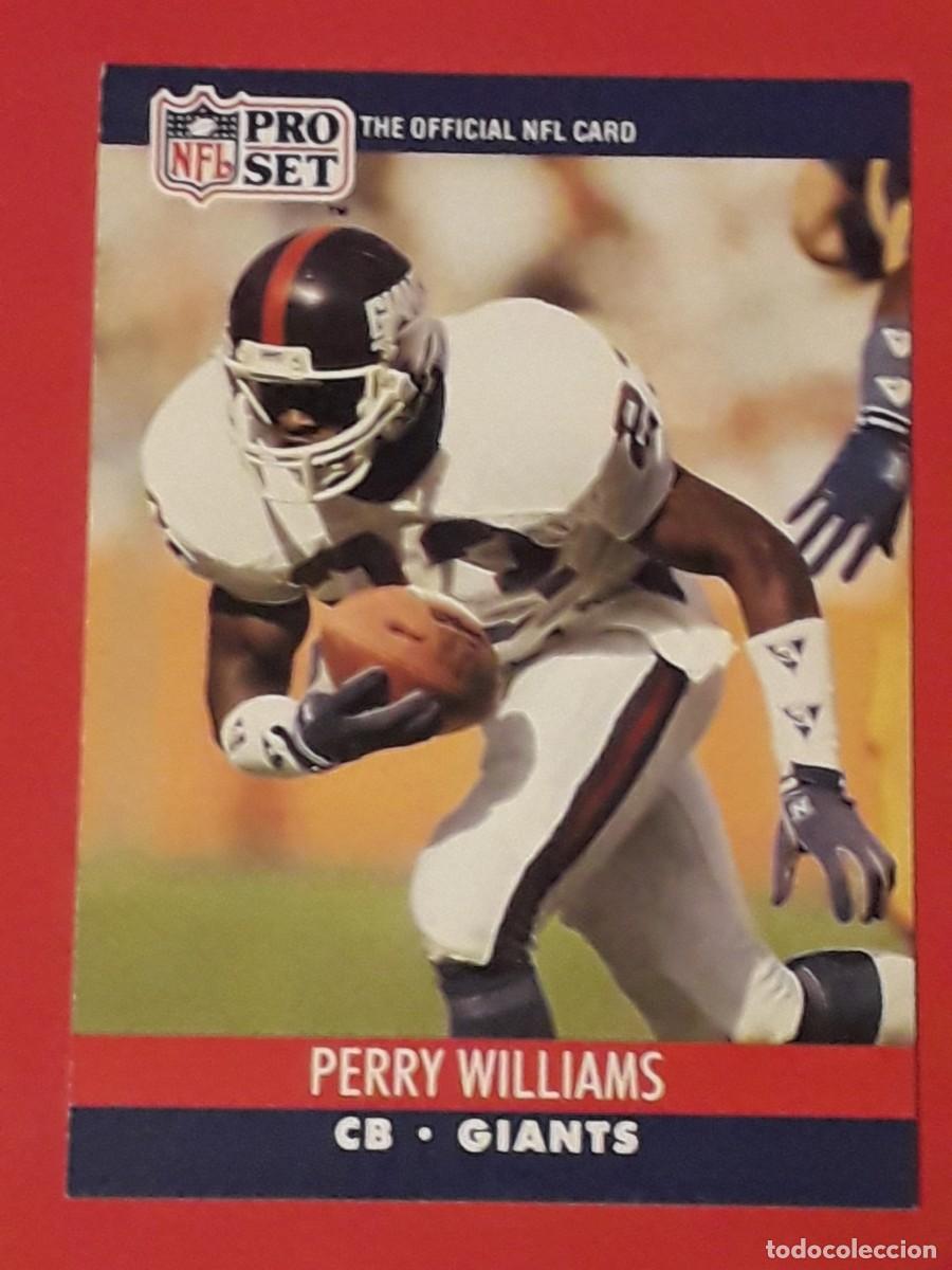 Sammelleidenschaft Sport: 1990 PRO SET NFL #600 - PERRY WILLIAMS CB GIANTS - FUTBOL AMERICANO CARTA CROMO FOOTBALL