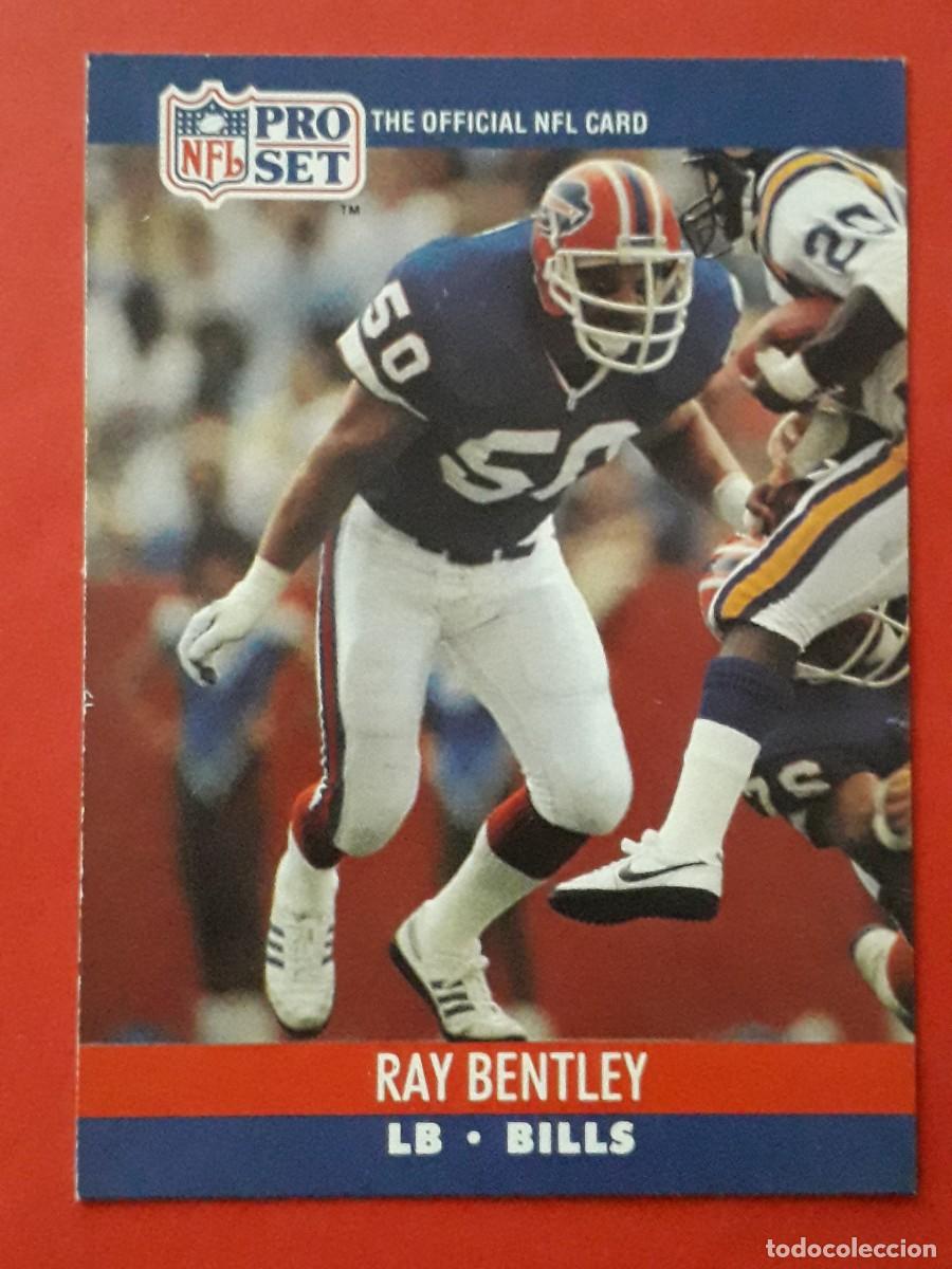 Collectionnisme sportif: 1990 PRO SET NFL #436 - RAY BENTLEY LB BILLS - FUTBOL AMERICANO CARTA CROMO FOOTBALL