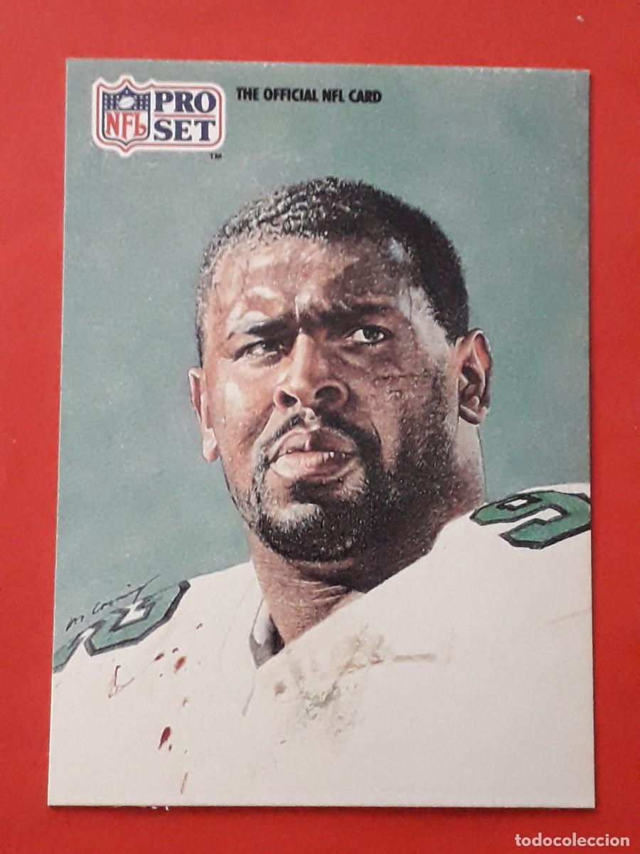 Sammelleidenschaft Sport: 1991 PRO SET NFL #390 - REGGIE WHITE DE EAGLES - FUTBOL AMERICANO CARTA CROMO FOOTBALL