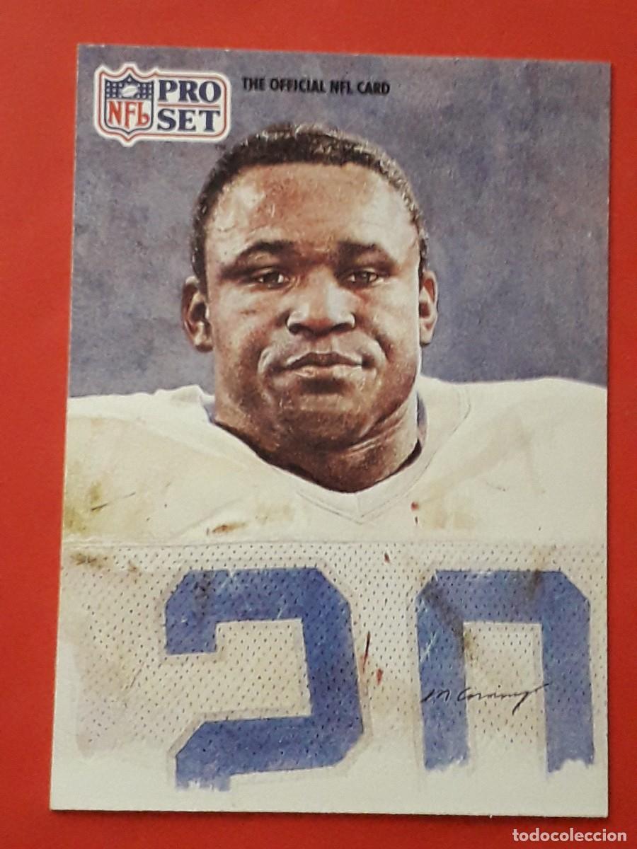 Coleccionismo deportivo: 1991 PRO SET NFL #388 - BARRY SANDERS RB LIONS - FUTBOL AMERICANO CARTA CROMO FOOTBALL