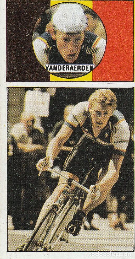 Coleccionismo deportivo: 10498 -CROMO RECUPERADO VUELTA CICLISTA ASES DEL PEDAL EDIT.J. MERCHANTE 1987-E.VANDERAERDEN