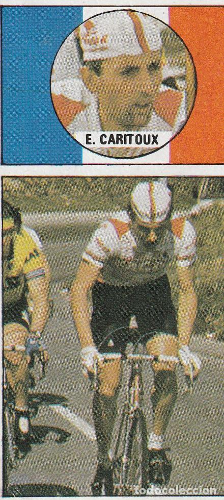 Coleccionismo deportivo: 10498 -CROMO RECUPERADO VUELTA CICLISTA ASES DEL PEDAL EDIT.J. MERCHANTE 1987-ERIC CARITOU