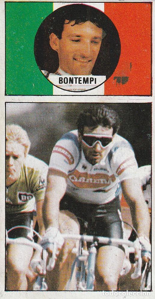 Coleccionismo deportivo: 10498 -CROMO RECUPERADO VUELTA CICLISTA ASES DEL PEDAL EDIT.J. MERCHANTE 1987-BONTEMPI