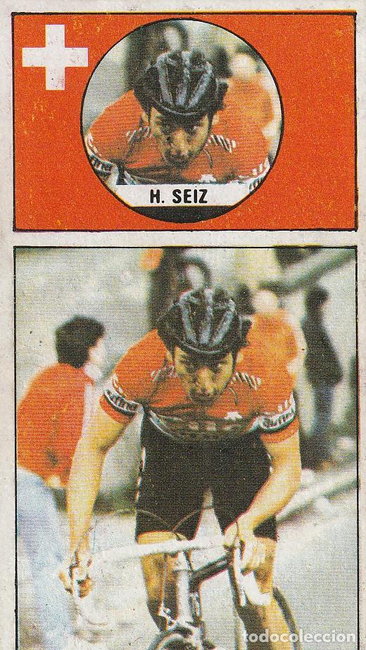 Coleccionismo deportivo: 10498 -CROMO RECUPERADO VUELTA CICLISTA ASES DEL PEDAL EDIT.J. MERCHANTE 1987-HUBERT SEIZ