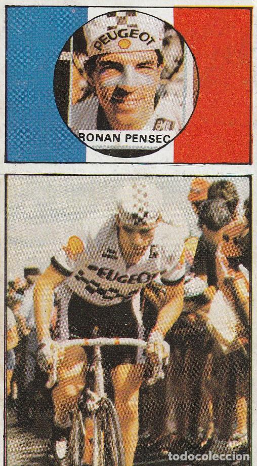 Coleccionismo deportivo: 10498 -CROMO RECUPERADO VUELTA CICLISTA ASES DEL PEDAL EDIT.J. MERCHANTE 1987-RONAN PENSEC