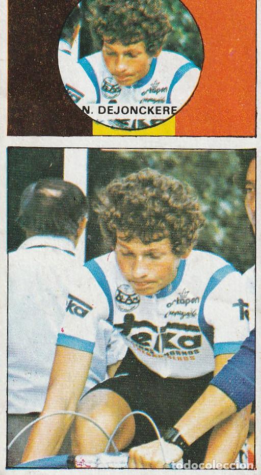 Coleccionismo deportivo: 10498 -CROMO RECUPERADO VUELTA CICLISTA ASES DEL PEDAL EDIT.J. MERCHANTE 1987-NOEL DEJONCKERE