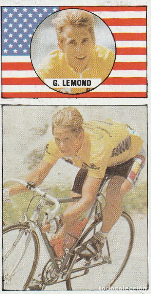 Coleccionismo deportivo: 10498 -CROMO RECUPERADO VUELTA CICLISTA ASES DEL PEDAL EDIT.J. MERCHANTE 1987-GREGG LEMOND