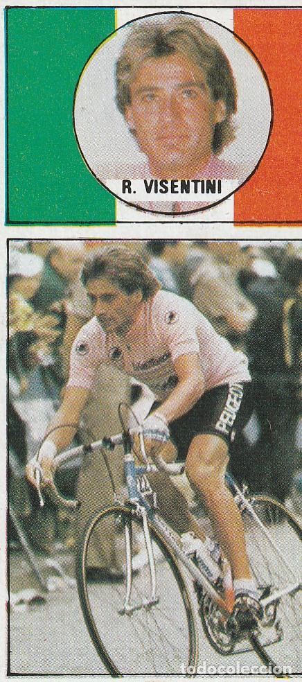 Coleccionismo deportivo: 10498 -CROMO RECUPERADO VUELTA CICLISTA ASES DEL PEDAL EDIT.J. MERCHANTE 1987-ROBERTO VISENTINI
