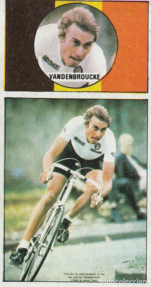 Coleccionismo deportivo: 10498 -CROMO RECUPERADO VUELTA CICLISTA ASES DEL PEDAL EDIT.J. MERCHANTE 1987-VANDENBROUCKE
