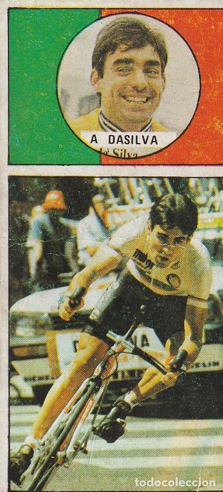 Coleccionismo deportivo: 10498 -CROMO RECUPERADO VUELTA CICLISTA ASES DEL PEDAL EDIT.J. MERCHANTE 1987-ACACIO DA SILVA