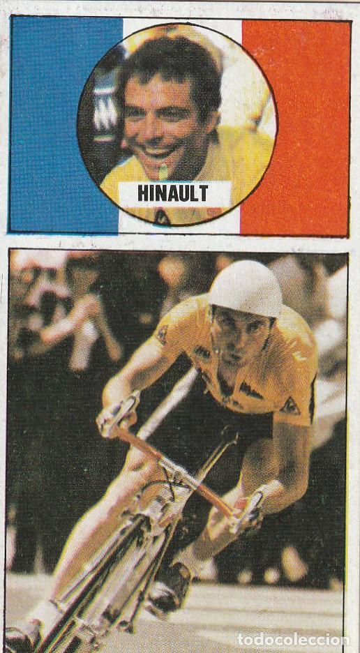 Coleccionismo deportivo: 10498 -CROMO RECUPERADO VUELTA CICLISTA ASES DEL PEDAL EDIT.J. MERCHANTE 1987-BERNARD HINAULT