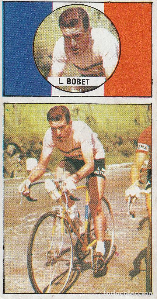Coleccionismo deportivo: 10498 -CROMO RECUPERADO VUELTA CICLISTA ASES DEL PEDAL EDIT.J. MERCHANTE 1987-LOUISON BOBET