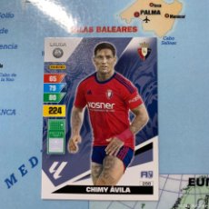 Coleccionismo deportivo: CHIMY ÁVILA NÚMERO 268 DE OSASUNA CROMO ADRENALYN XL 23-24 2023-2024