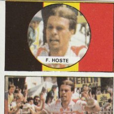 Coleccionismo deportivo: 10498 -CROMO NUEVO VUELTA CICLISTA ASES DEL PEDAL EDIT.J. MERCHANTE 1987-FRANK HOSTE
