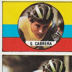 Coleccionismo deportivo: 10498 -CROMO NUEVO VUELTA CICLISTA ASES DEL PEDAL EDIT.J. MERCHANTE 1987-SAMUEL CABRERA