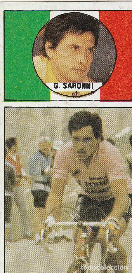 Coleccionismo deportivo: 10498 -CROMO NUEVO VUELTA CICLISTA ASES DEL PEDAL EDIT.J. MERCHANTE 1987-GIUSEPPE SARONNI