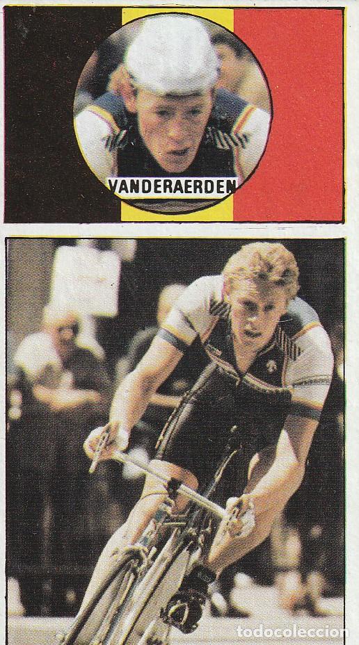 Coleccionismo deportivo: 10498 -CROMO NUEVO VUELTA CICLISTA ASES DEL PEDAL EDIT.J. MERCHANTE 1987-ERIC VANDERAERDEN