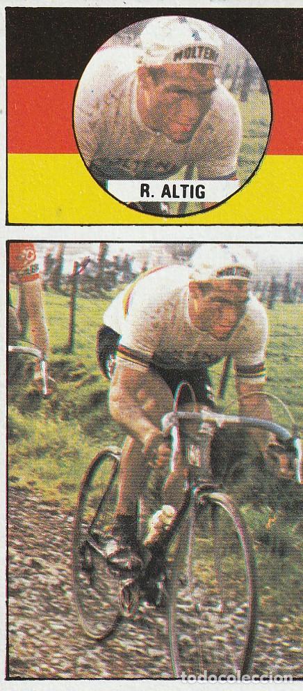 Coleccionismo deportivo: 10498 -CROMO NUEVO VUELTA CICLISTA ASES DEL PEDAL EDIT.J. MERCHANTE 1987-RUDI ALTIG