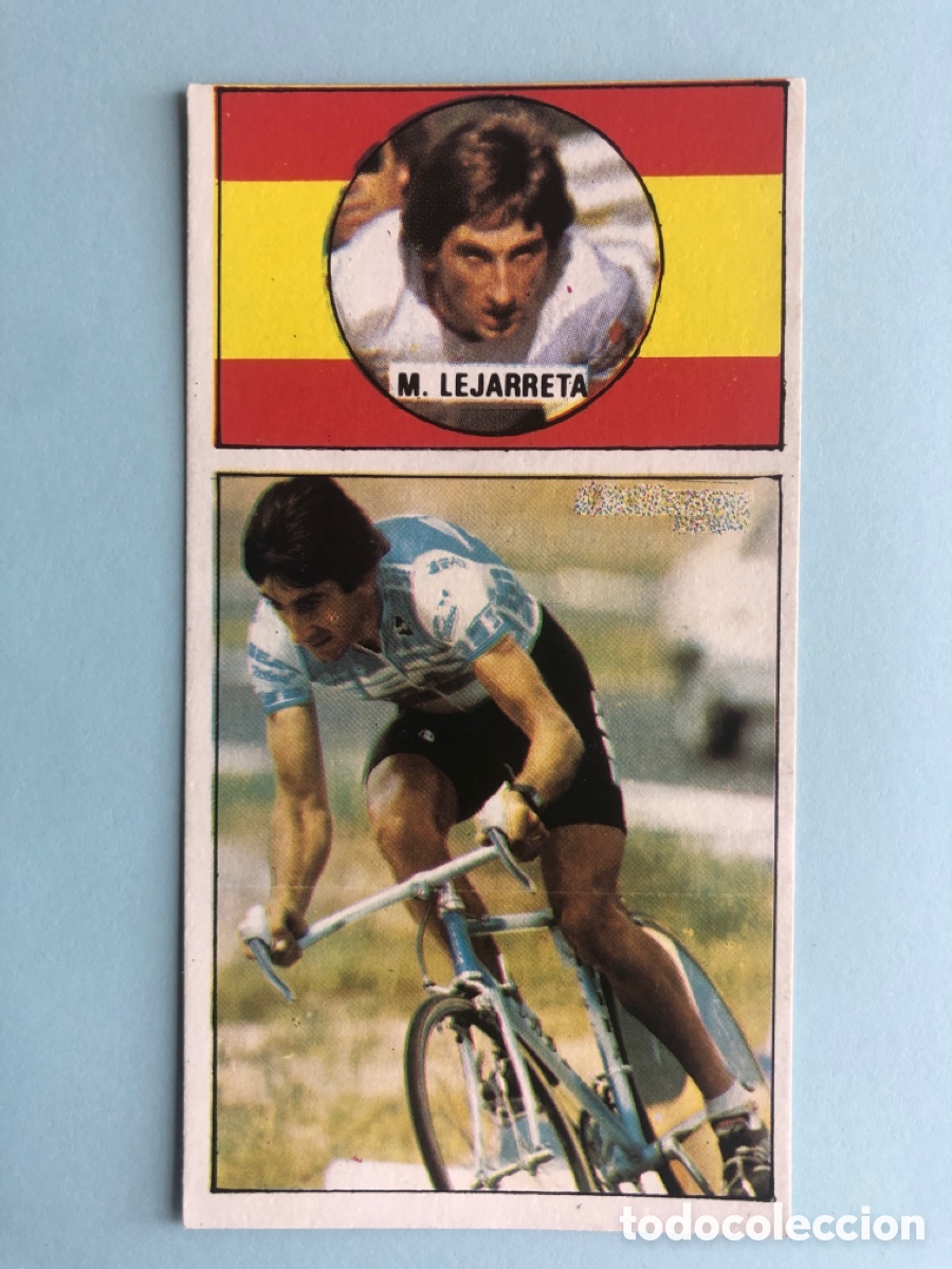 Collectionnisme sportif: Cromo Marino Lejarreta 2 Ases del Pedal Merchante Sin Pegar 1987 87