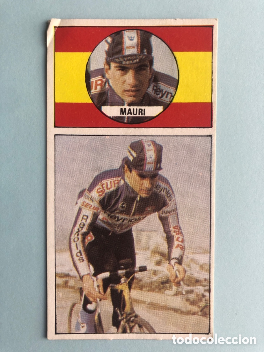 Coleccionismo deportivo: Cromo Melchor Mauri 24 Ases del Pedal Merchante Sin Pegar 1987 87