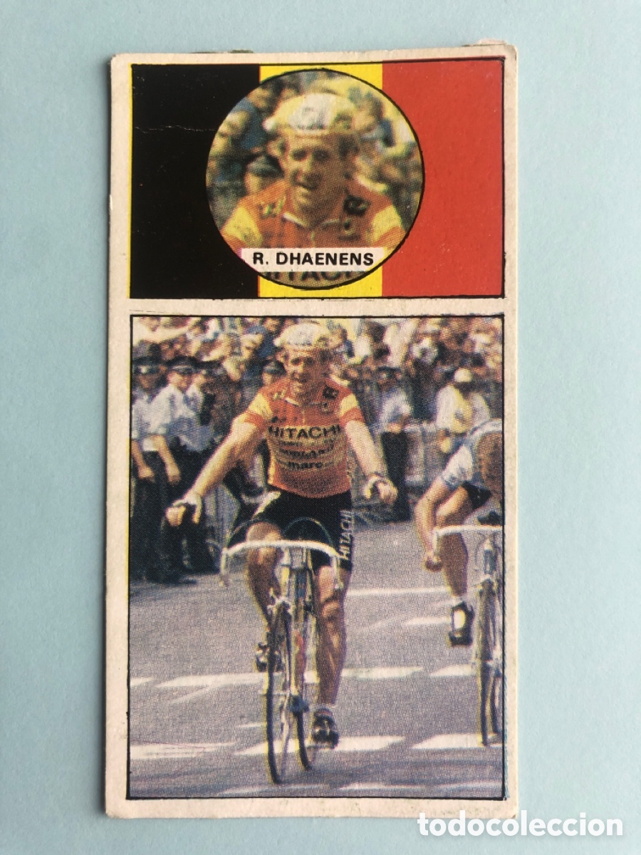 Collectionnisme sportif: Cromo Rudi Dhaenens 30 Ases del Pedal Merchante 1987 87