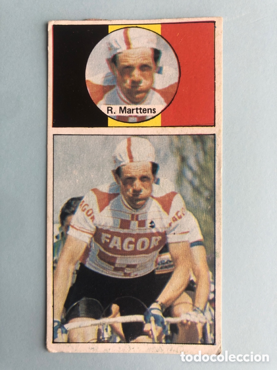 Sammelleidenschaft Sport: Cromo Rene Martens 32 Ases del Pedal Merchante 1987 87