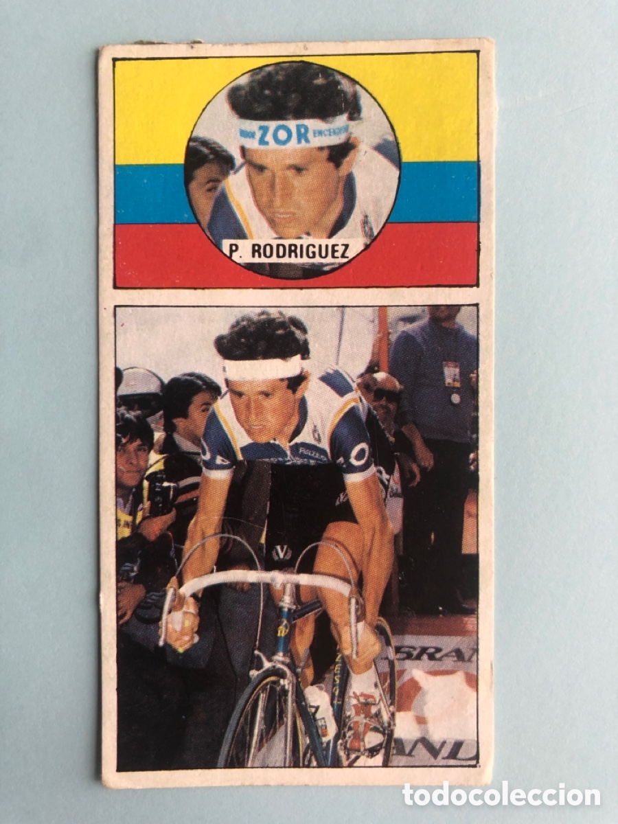 Coleccionismo deportivo: Cromo Pacho Rodriguez 33 Ases del Pedal Merchante 1987 87