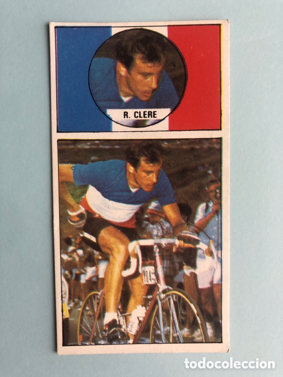 Sports collectibles: Cromo Regis Clere 52 Ases del Pedal Merchante Sin Pegar 1987 87